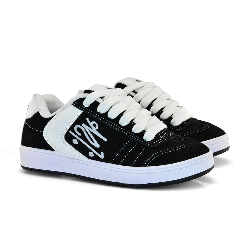 Tênis Qix Chorão Lado B - Preto e Branco