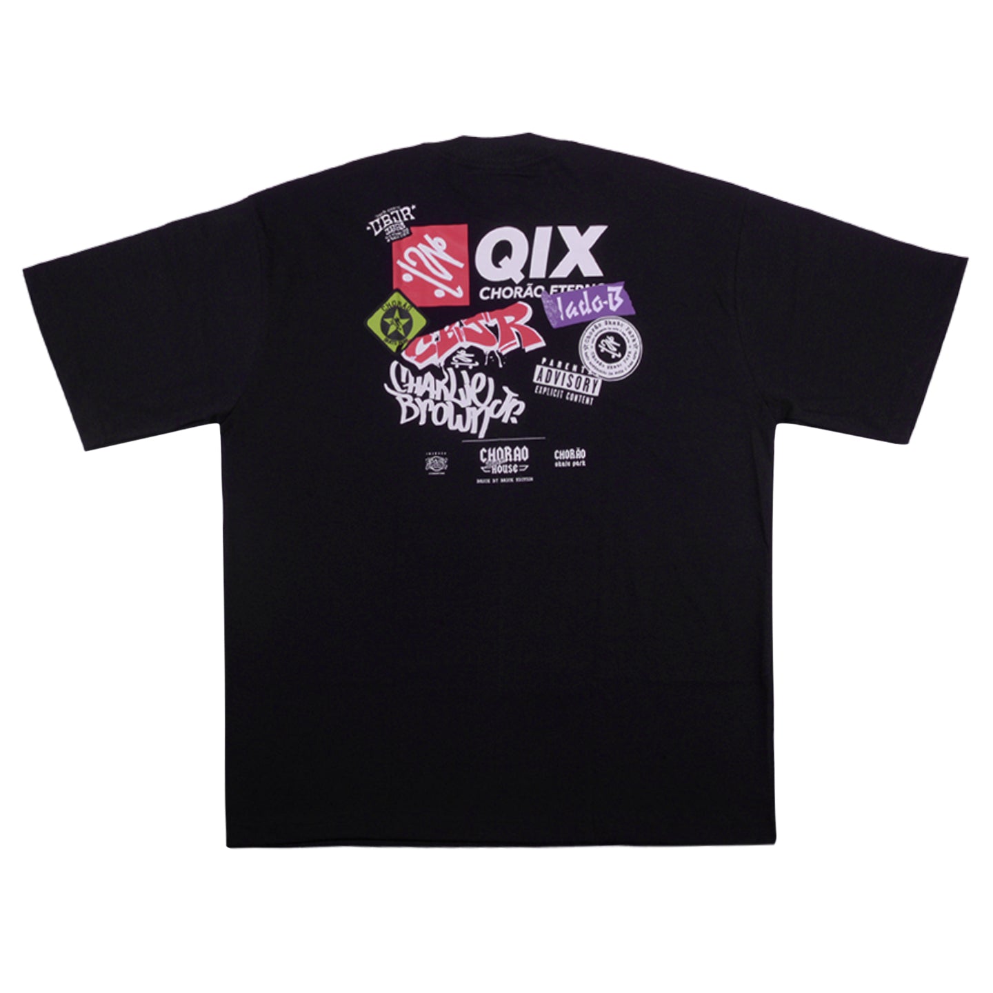 CAMISETA OVERSIZED QIX CHORÃO LADO B