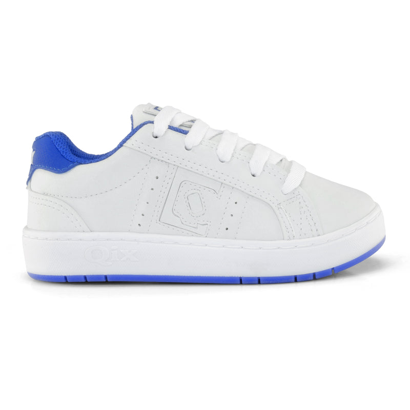 Tênis Infantil QIX Combat Retrô Branco e Azul