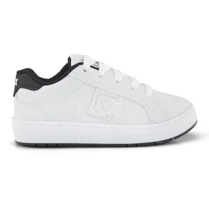 Tênis Infantil QIX Combat Retrô Branco e Preto
