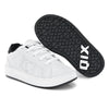 Tênis Infantil QIX Combat Retrô Branco e Preto