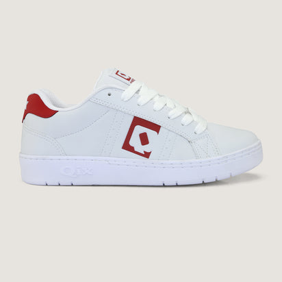 Tênis Qix Combat Slim Branco e Vermelho