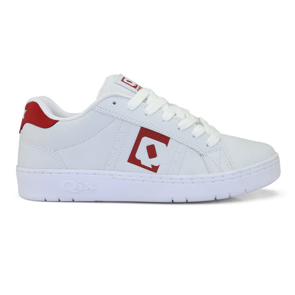 Tênis Qix Combat Slim Branco e Vermelho