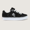 Tênis QIX Chorão Lado-B Vulk Preto e Branco