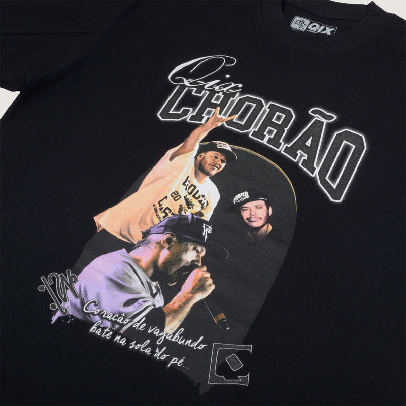 CAMISETA OVERSIZED QIX CHORÃO CORAÇÃO DE VAGABUNDO