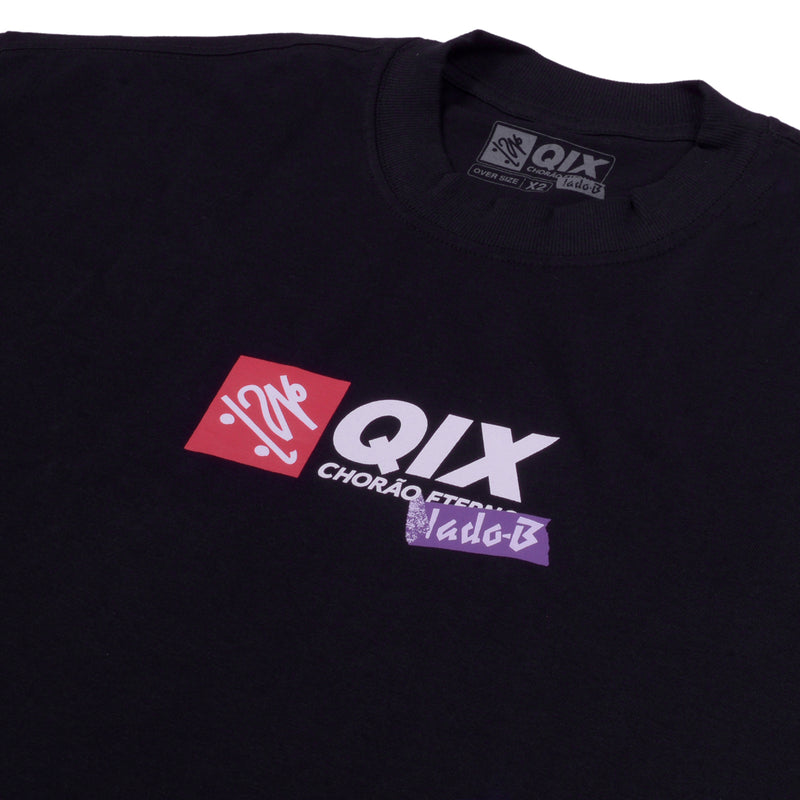 CAMISETA OVERSIZED QIX CHORÃO LADO B