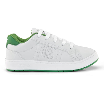 Tênis Infantil QIX Combat Retrô Branco e Verde
