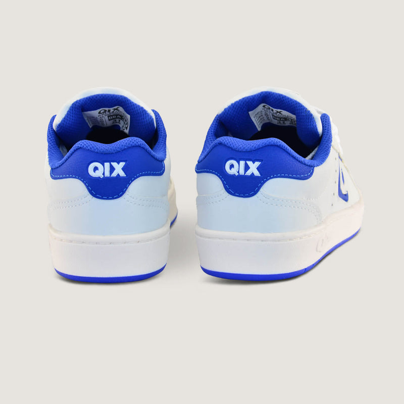 Tênis Infantil QIX Combat Retrô Branco e Azul