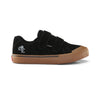 Tênis skate infantil QIX Chorão Park Velcro Preto Gum
