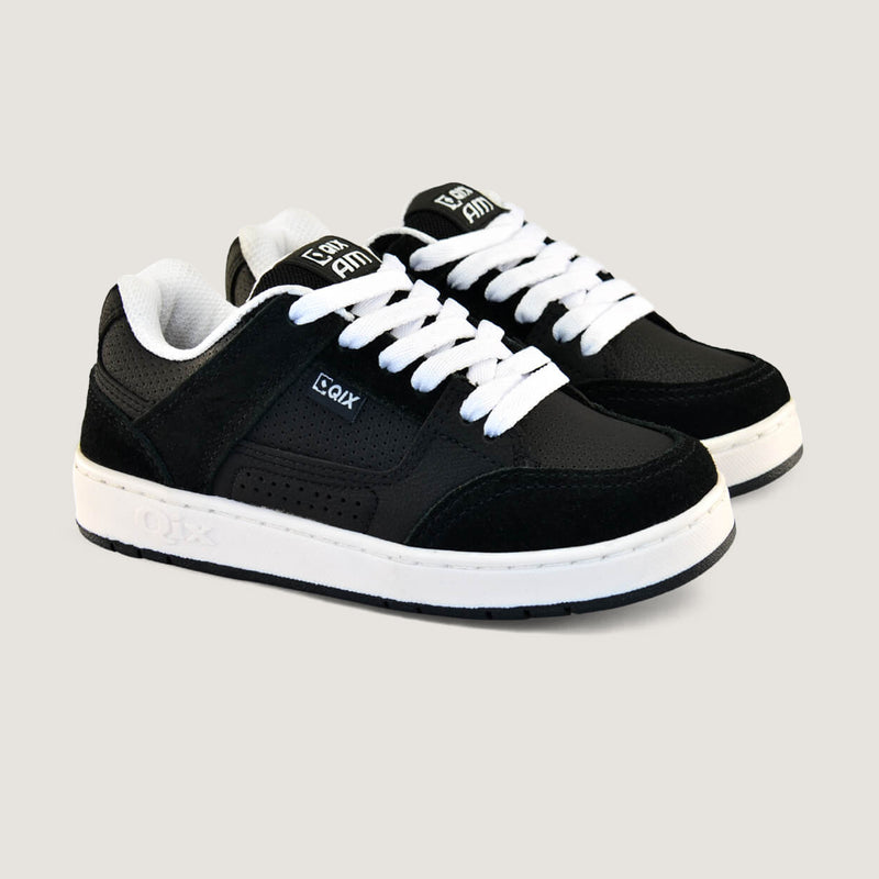 Tênis Infantil QIX AM Preto e Branco