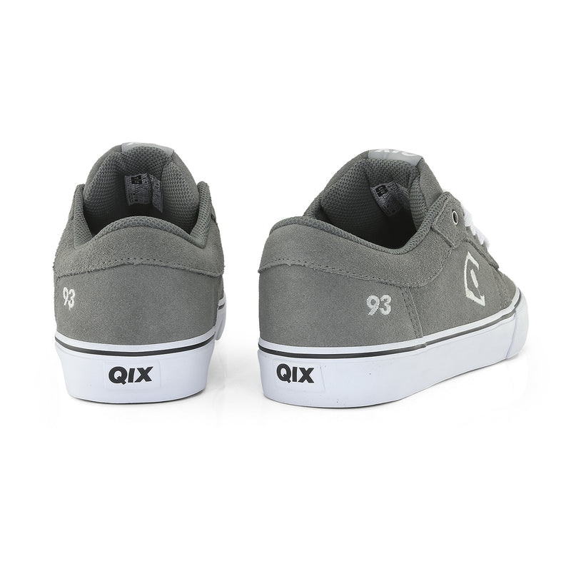 Tênis QIX 93 Ninety Three Vulcan 07 Grafite e Branco