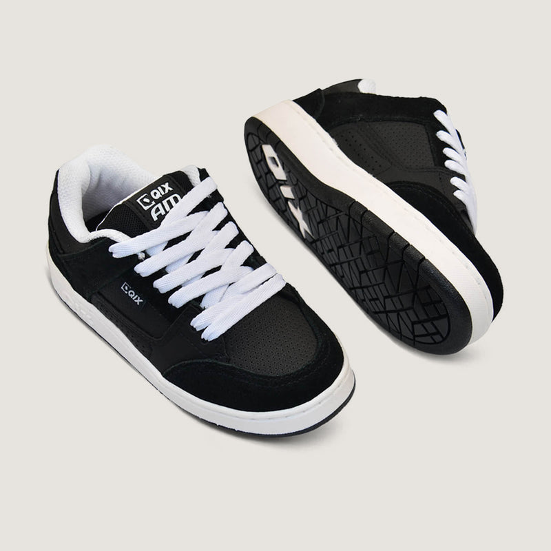 Tênis Infantil QIX AM Preto e Branco