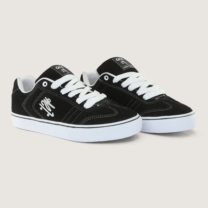 Tênis QIX Chorão Lado-B Vulk Preto e Branco