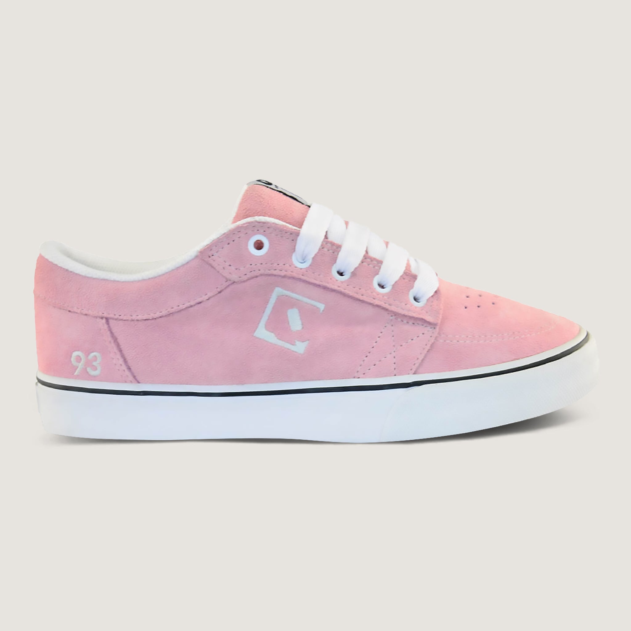 Tênis QIX 93 Ninety Three Vulcan 07 - Rosa e Branco