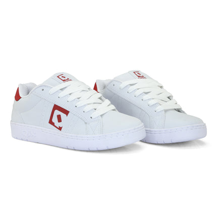 Tênis Qix Combat Slim Branco e Vermelho