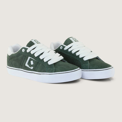 Tênis QIX Combat Suede Vulk Verde Musgo e Branco