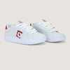 Tênis Qix Combat Slim Branco e Vermelho