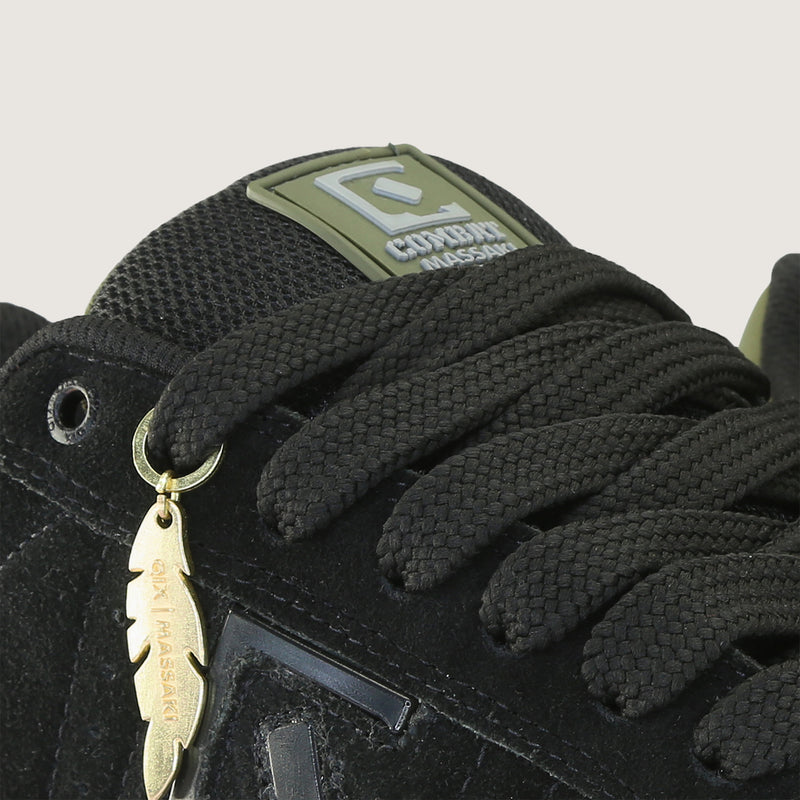 Tênis Qix Combat Massaki Preto e Verde