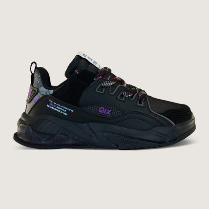 Tênis QIX Missy Feat Urban Hiking Series Preto e Uva