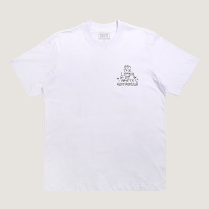 CAMISETA QIX STREET LORD SKATE BOARDING BRANCO