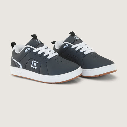 Tênis Infantil QIX Smash Chumbo e Branco