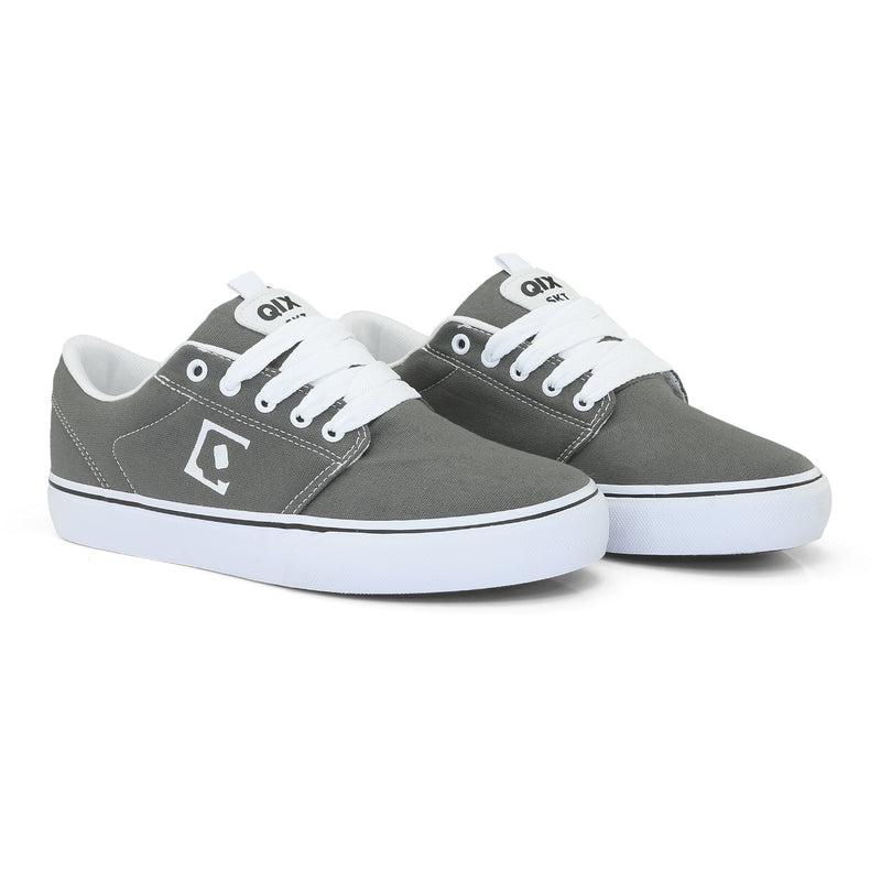 Tênis QIX Combat 3 Vulcan 07 - Grafite e Branco