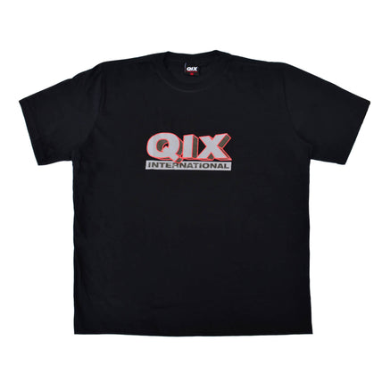 CAMISETA QIX INTERNATIONAL GEOMETRIC PRETA