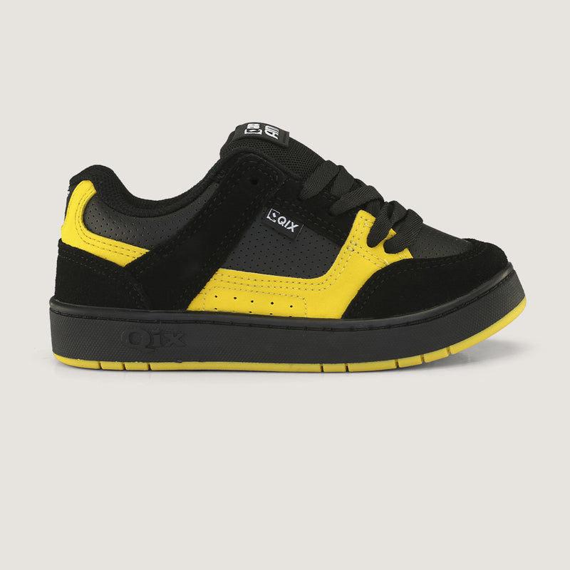 Tênis Infantil QIX AM Preto e Amarelo