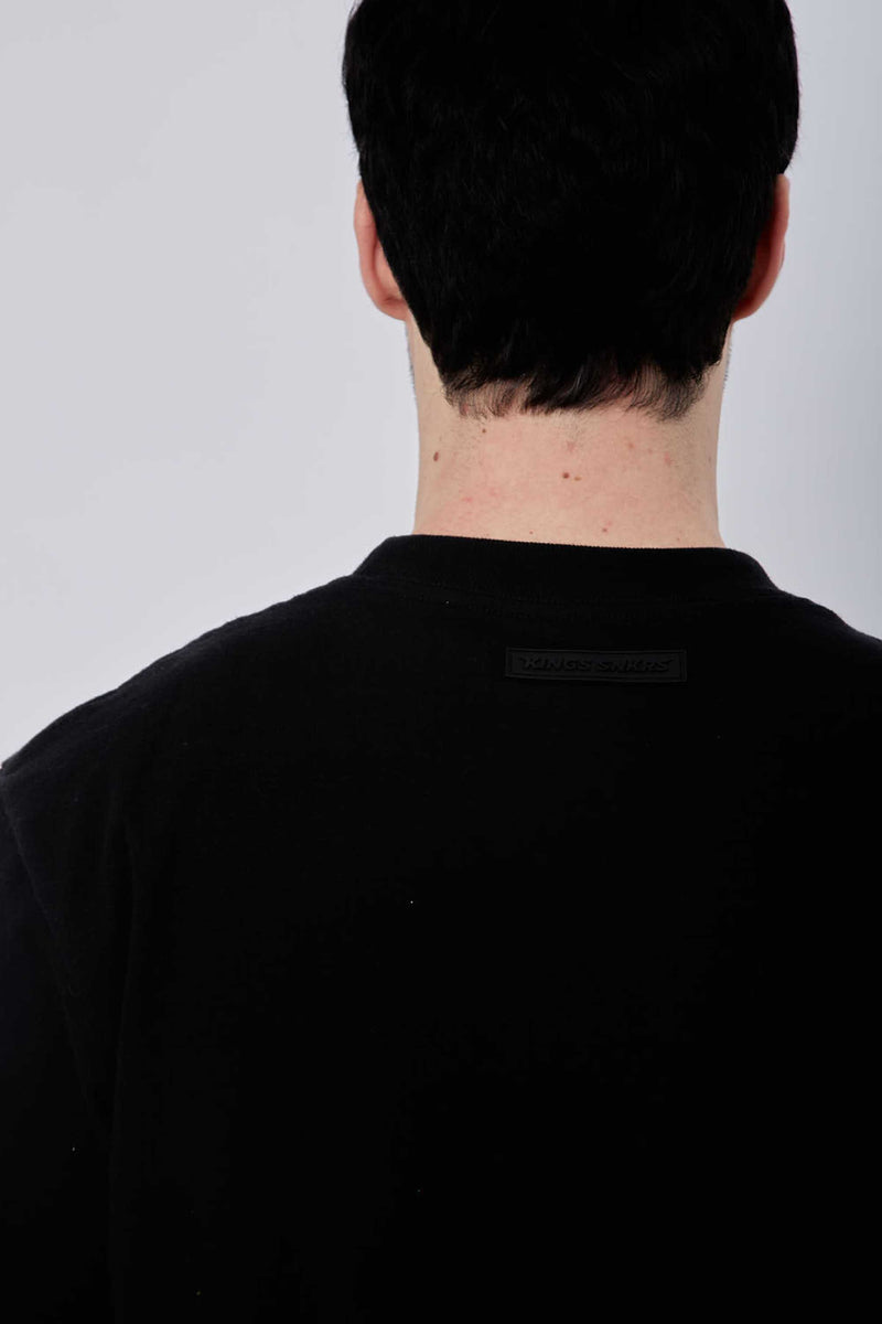 Camiseta Kings Essentials Monkey Gel Preta Oversized