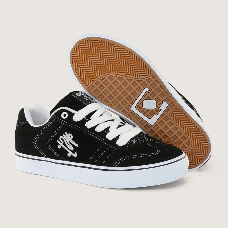 Tênis QIX Chorão Lado-B Vulk Preto e Branco