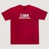 CAMISETA QIX T-SHIRT SIMPLE VERMELHA