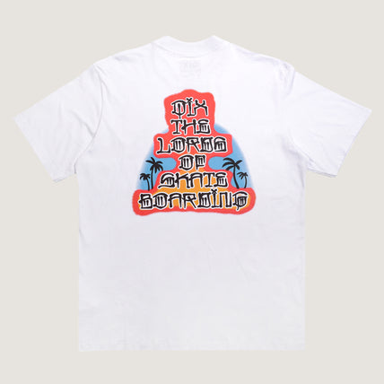 CAMISETA QIX STREET LORD SKATE BOARDING BRANCO