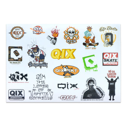 CARTELA ADESIVOS SORTIDOS QIX
