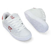 Tênis Qix Combat Slim Branco e Vermelho