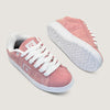 Tênis Qix Skate Combat Suede Rosê e Branco