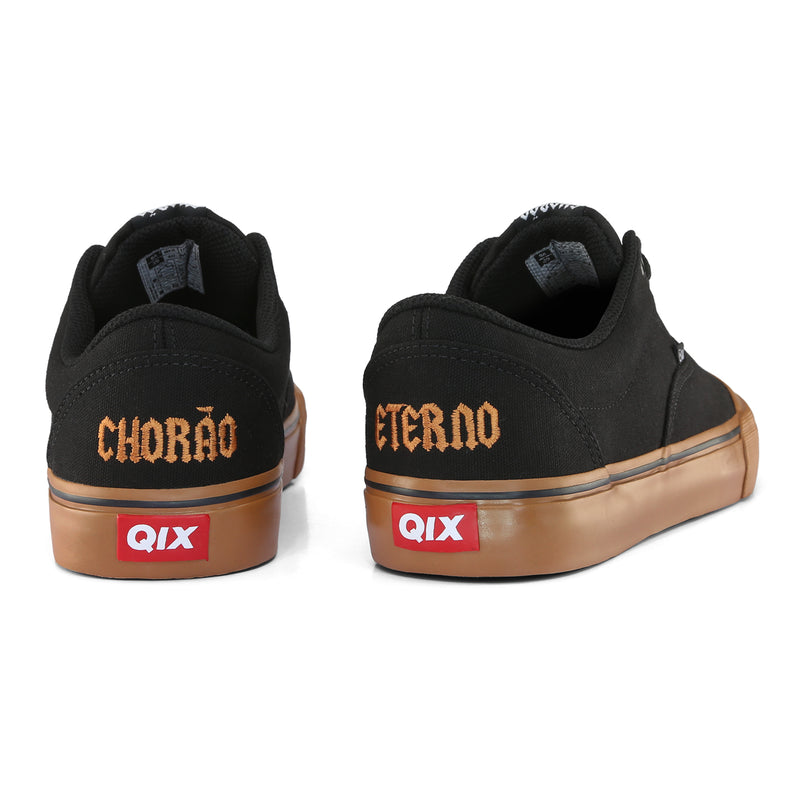 Tênis QIX Sunset Chorão Preto Gum