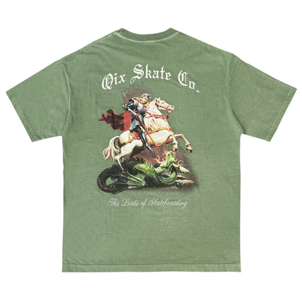 CAMISETA QIX OVERSIZED SÃO JORGE OLIVA ESTONADO