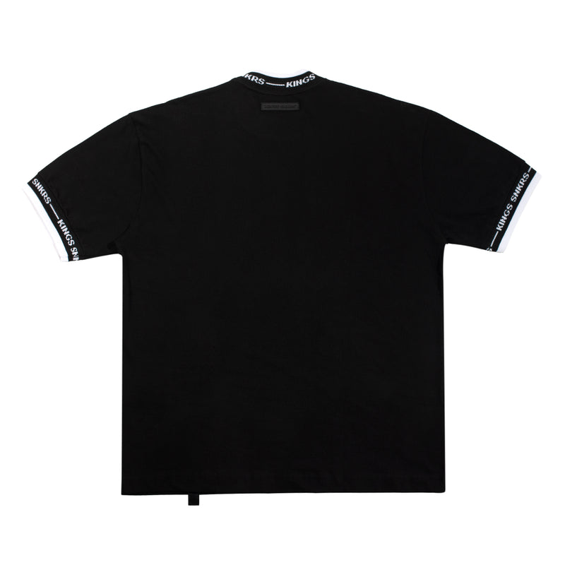 Camiseta Kings SNKRS Essentials Oversized Preto