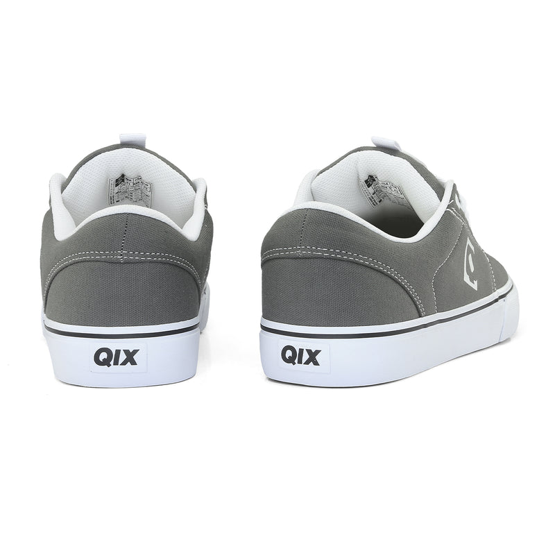 Tênis QIX Combat 3 Vulcan 07 - Grafite e Branco