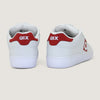 Tênis Qix Combat Slim Branco e Vermelho