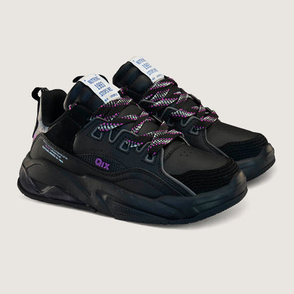 Tênis QIX Missy Feat Urban Hiking Series Preto e Uva