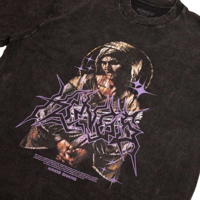 Camiseta Kings Barroco Oversized Preto
