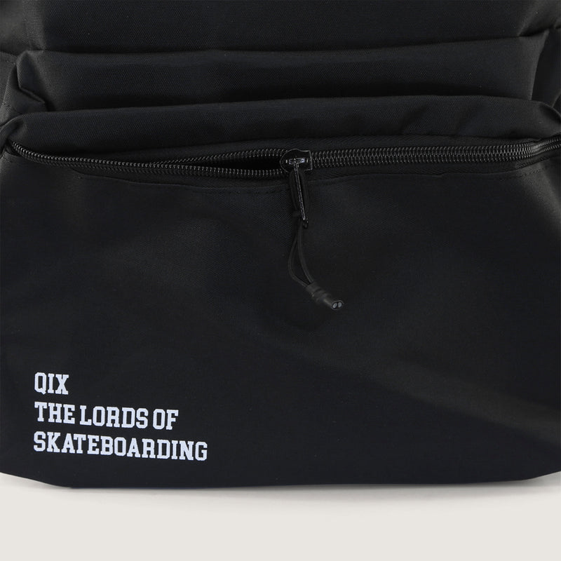 Mochila QIX Lords of Skateboarding SKT Preta