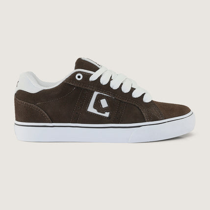 Tênis QIX Combat Suede Vulk Café e Branco