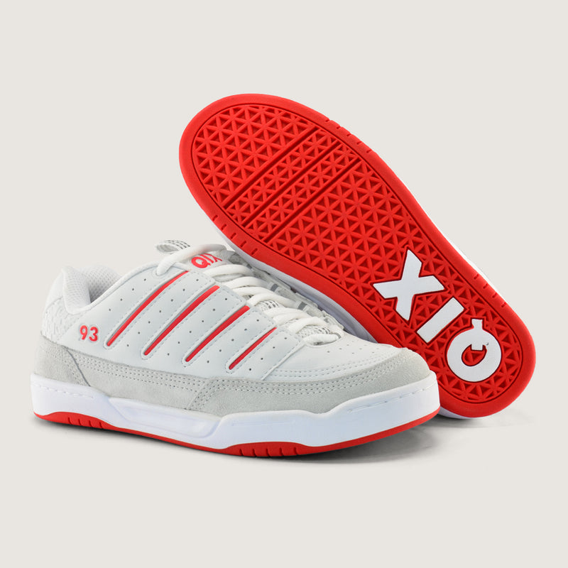 Tênis Qix Golden - Branco e Vermelho