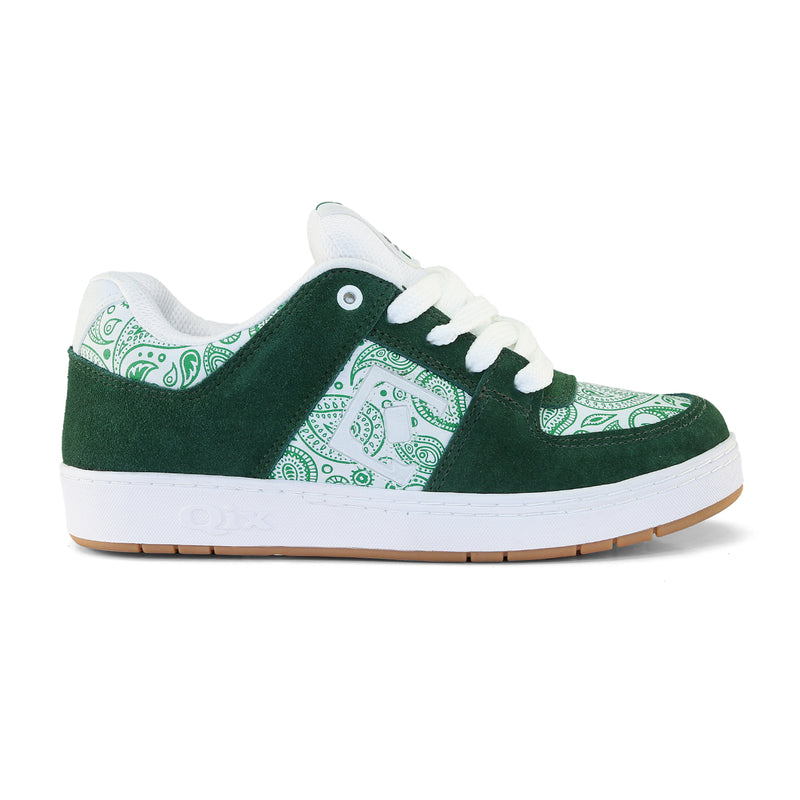 Tênis Qix 90's OG Verde e Branco Natural