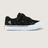 Tênis QIX Infantil Chorão Park Velcro Preto e Branco