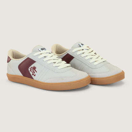 Tênis QIX Chorão Street Off White e Bordô