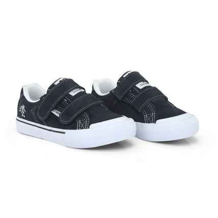 Tênis QIX Infantil Chorão Park Velcro Marinho e Branco