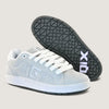 Tênis Qix Skate Combat Suede Cinza e Branco Natural
